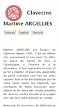 Mobile Screenshot of clavecins-argellies.com